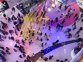 【客流分析产品】一个大型商场一天的人流量怎么统计分析数据