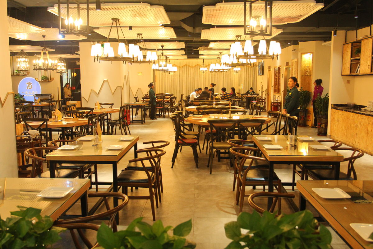 餐饮业客流量分布分析